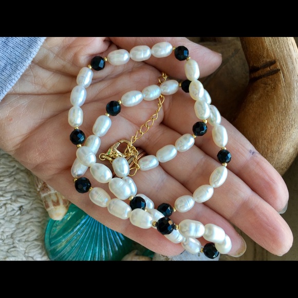 Genuine PEARLS & Crystals Vintage Bride Classic ❤️ - Picture 2 of 7